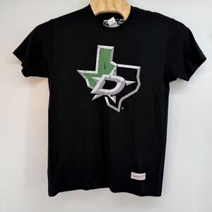 Mitchell Ness Dallas‎ Stars NHL Hockey T Shirt Black Men's Size M